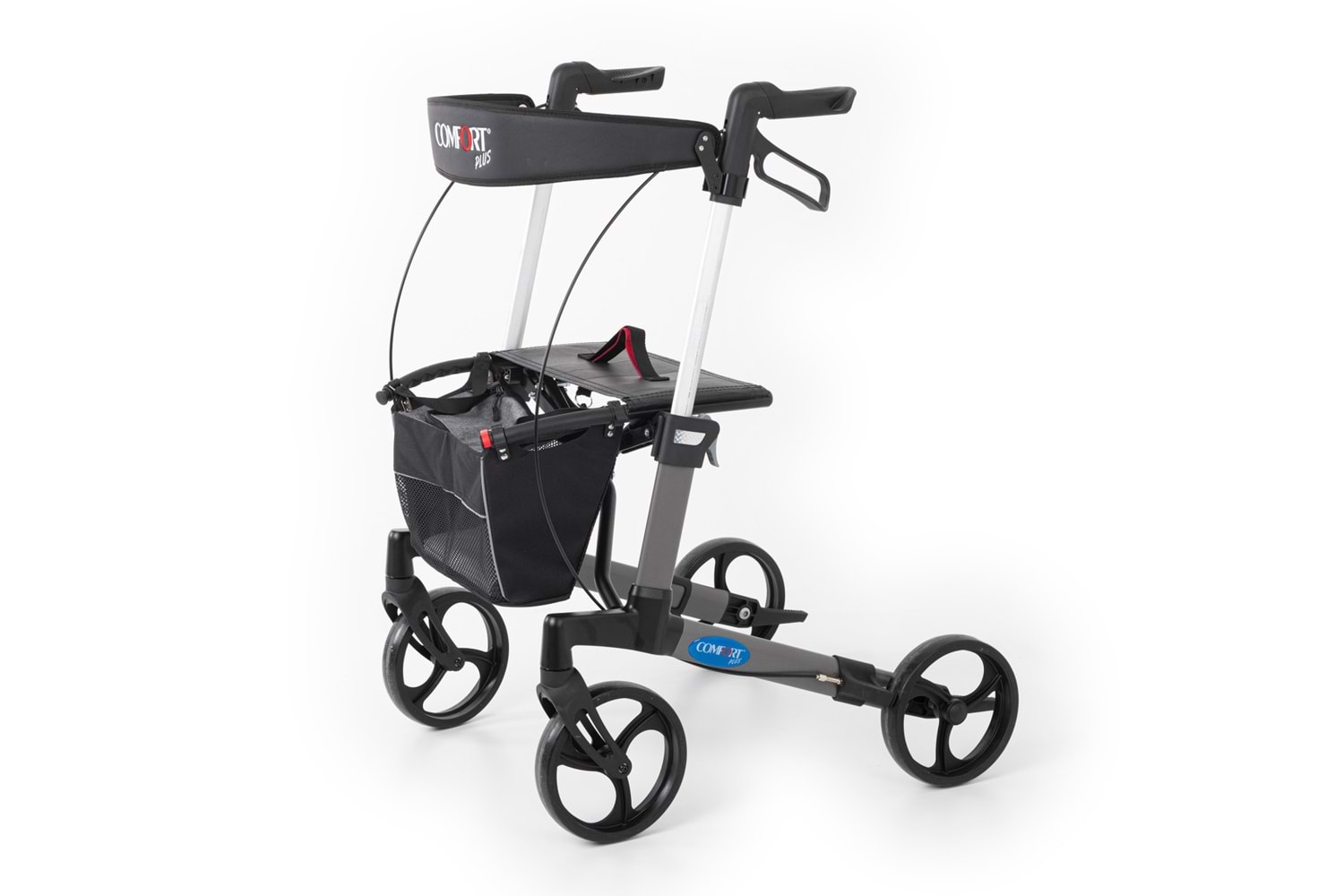 Comfort Plus Spırıt X3 Grey Alüminyum Lux Rolatör