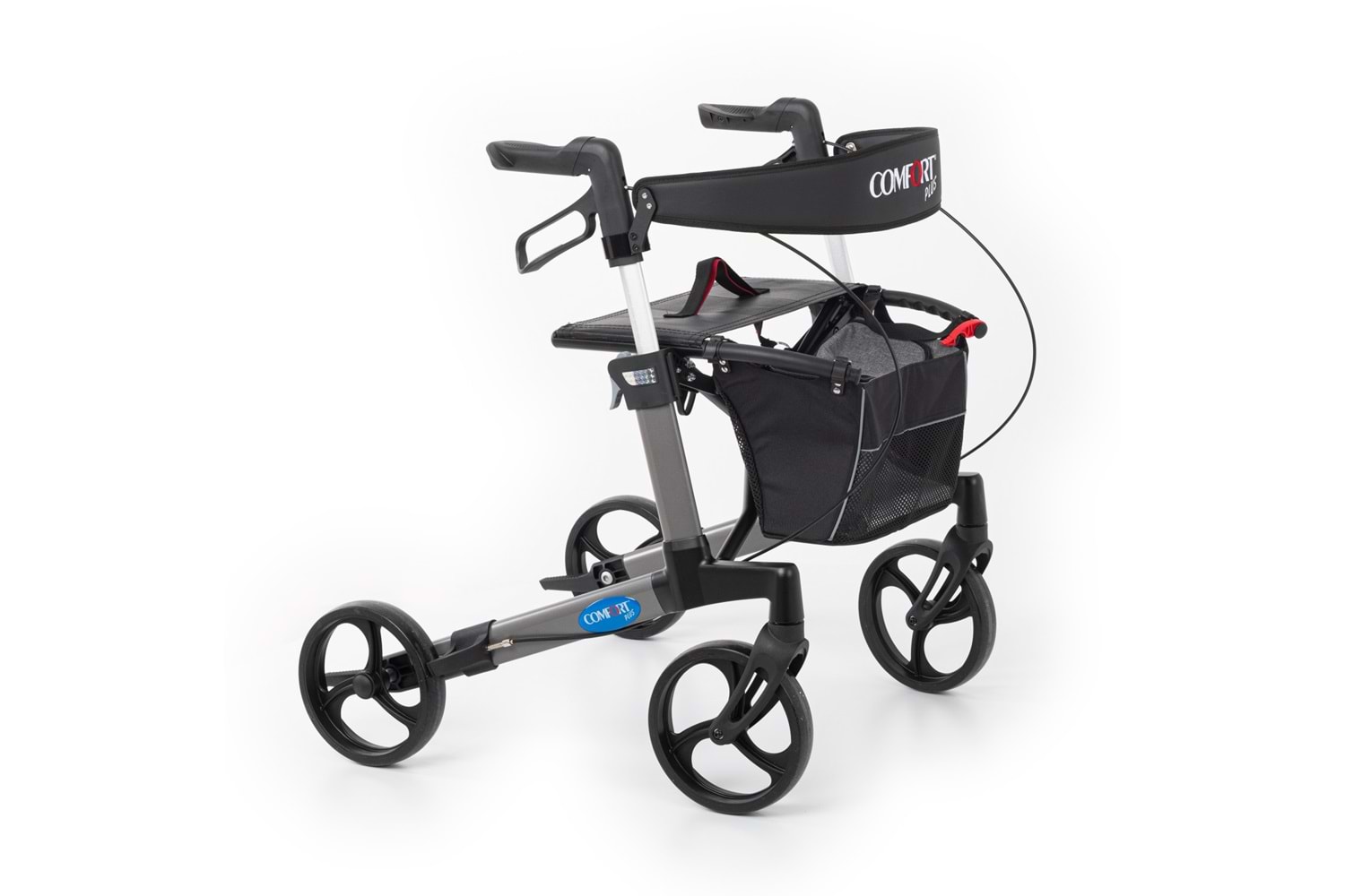 Comfort Plus Spırıt X3 Grey Alüminyum Lux Rolatör