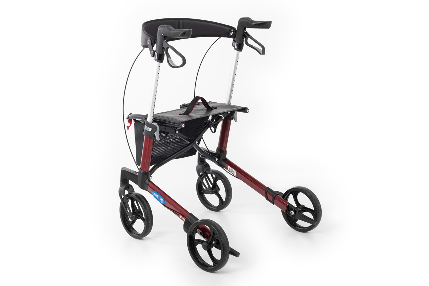 Comfort Plus Spırıt X3 Bordo Alüminyum Lux Rolatör