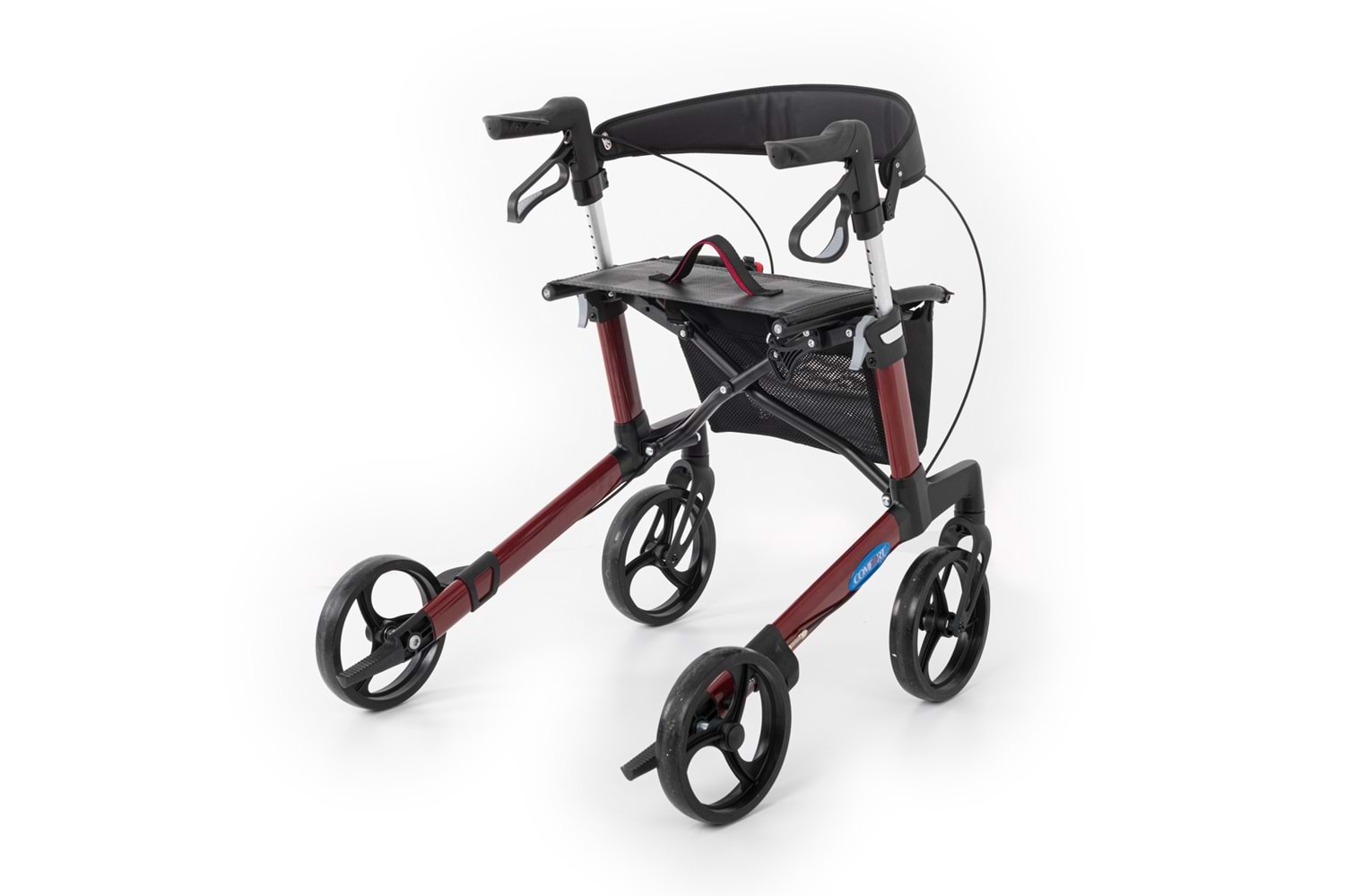 Comfort Plus Spırıt X3 Bordo Alüminyum Lux Rolatör