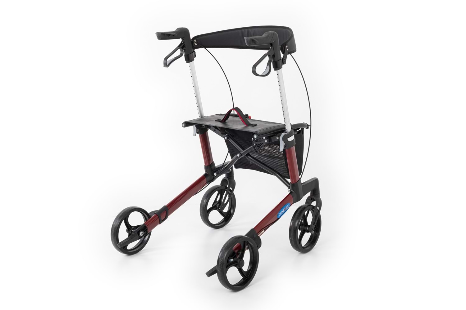 Comfort Plus Spırıt X3 Bordo Alüminyum Lux Rolatör