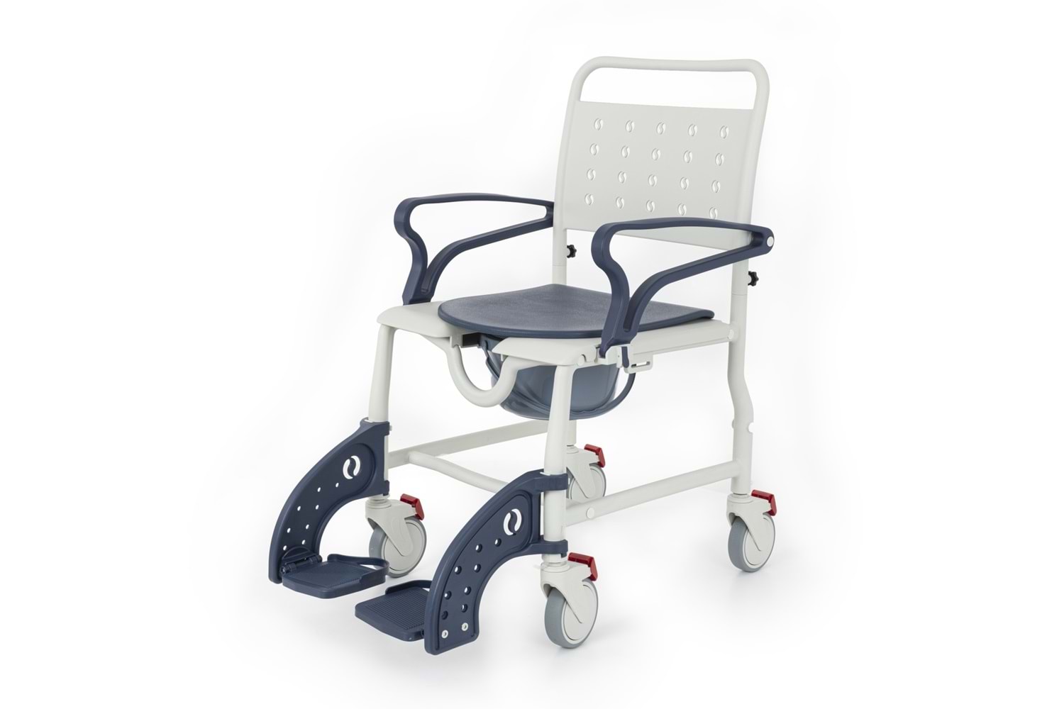 Comfort Plus DM-8088A Küçük 4 Teker Sandalye (PEDLİ) Lacivert
