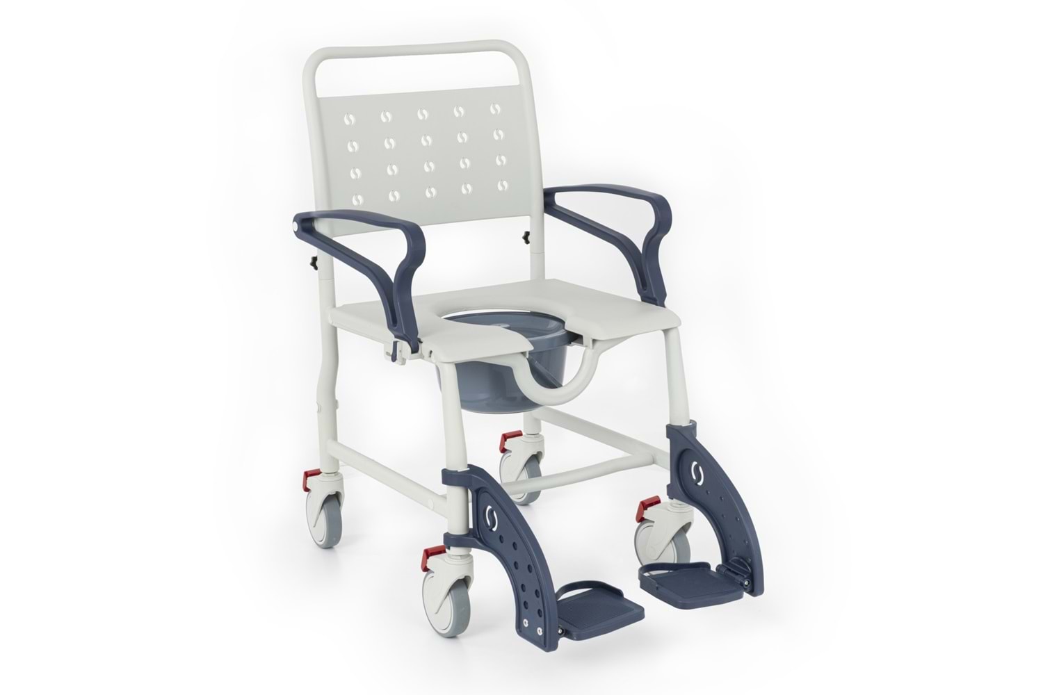 Comfort Plus DM-8088A Küçük 4 Teker Sandalye (PEDLİ) Lacivert