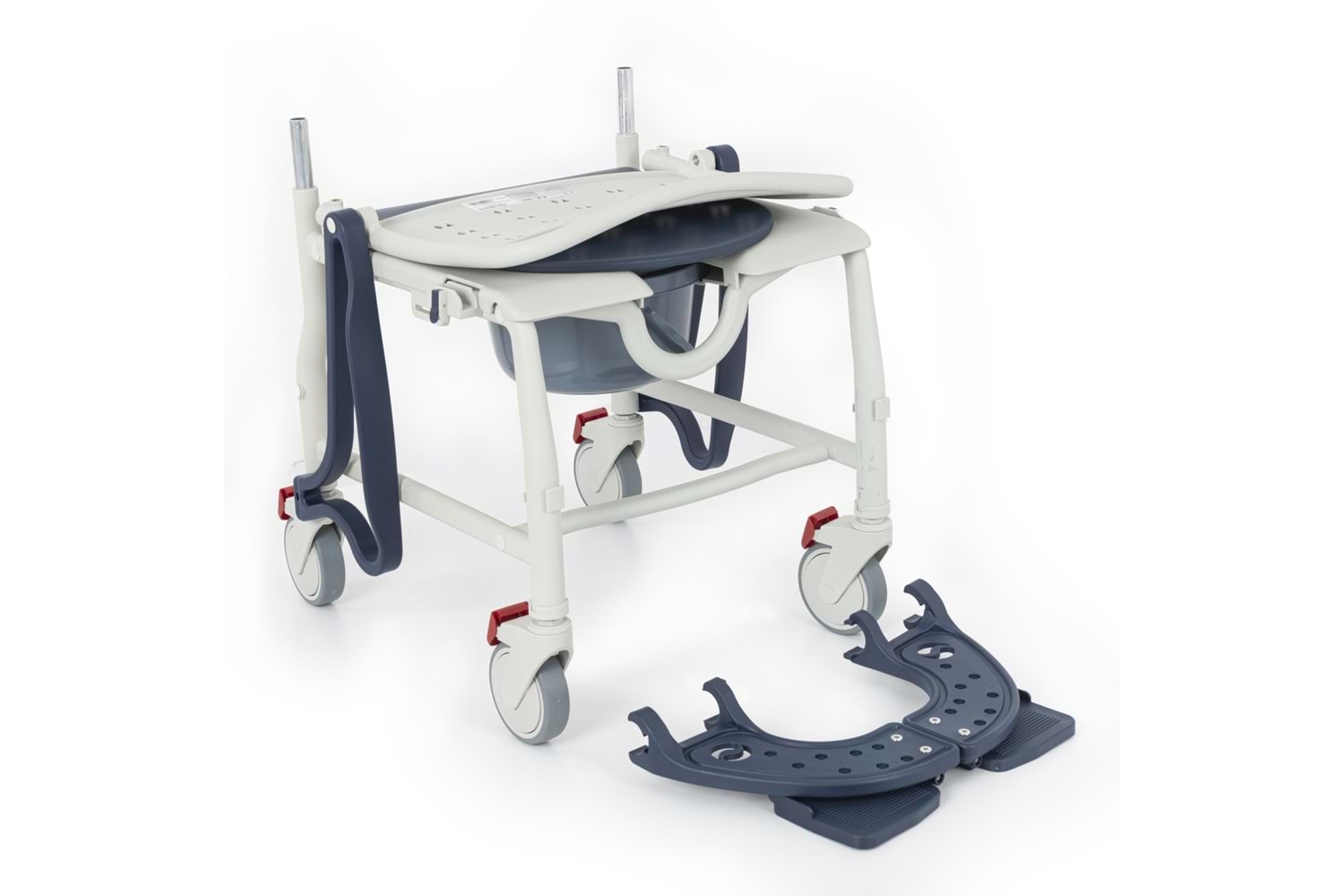 Comfort Plus DM-8088A Küçük 4 Teker Sandalye (PEDLİ) Lacivert