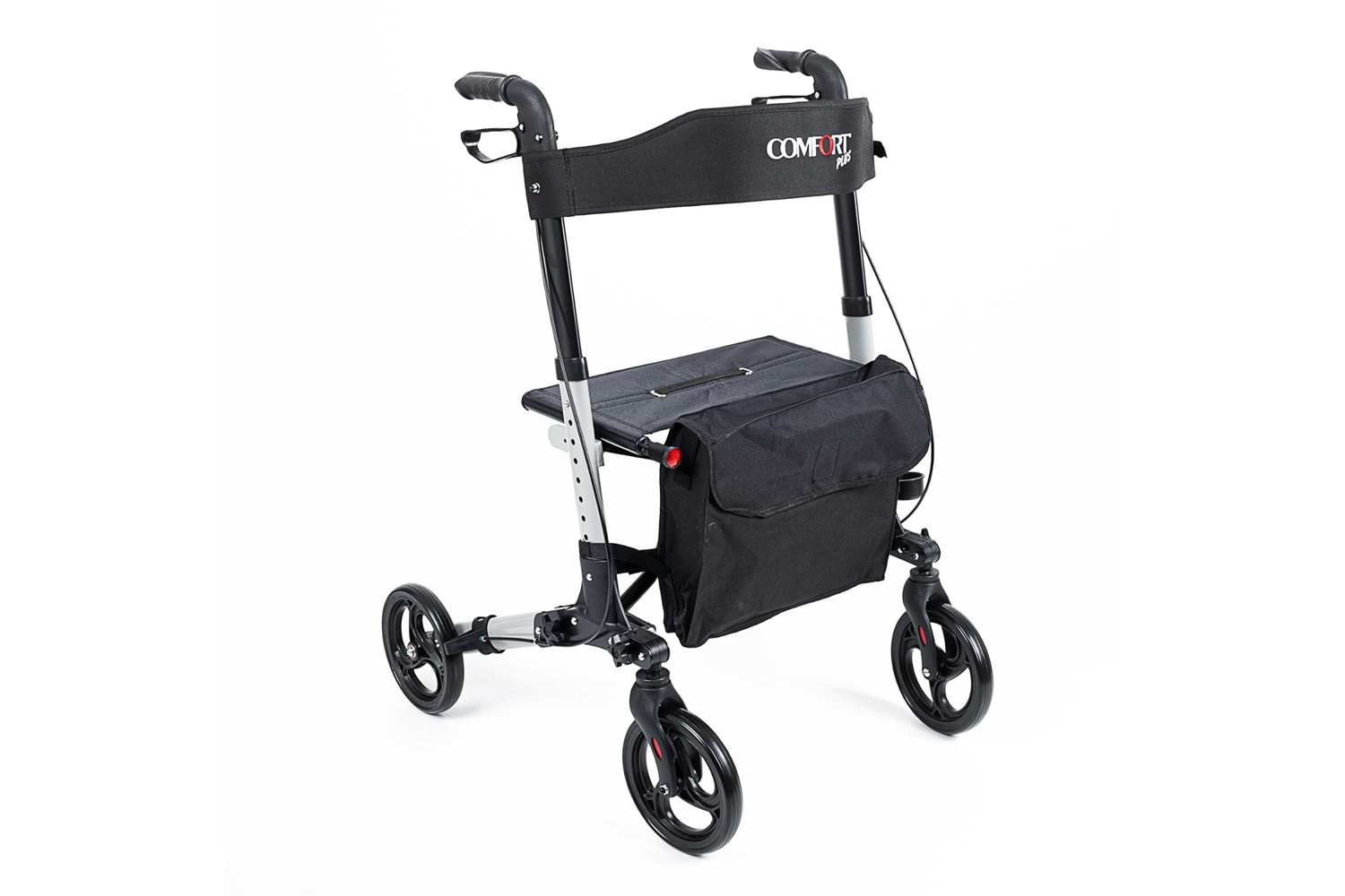Comfort Plus DM-9102 Gümüş Lüx Alüminyum Rolatör
