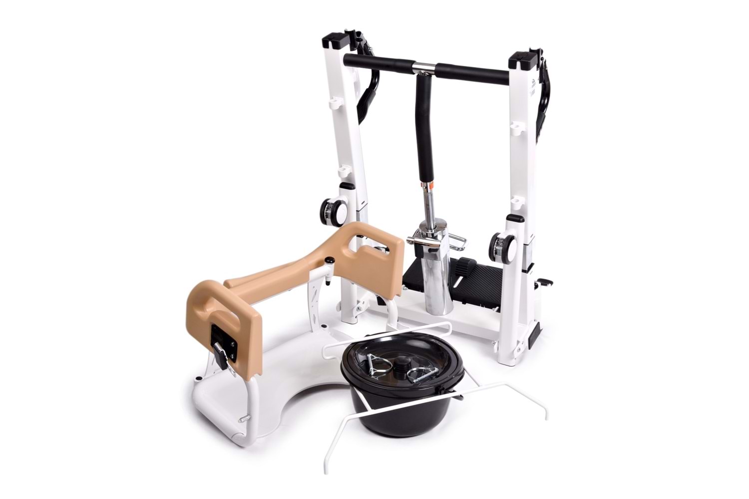 Comfort Plus Dm-160 (2025) Tuvaletli Tekerlekli Ayak Pedallı Manuel Sandalye