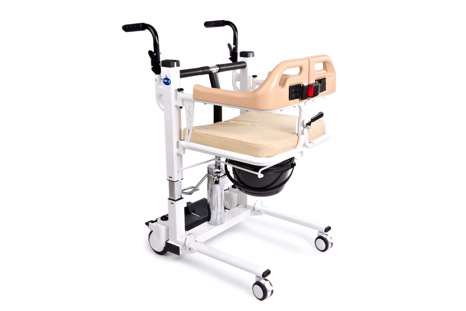 Comfort Plus Dm-160 (2025) Tuvaletli Tekerlekli Ayak Pedallı Manuel Sandalye