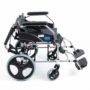 Comfort Plus KY863LABJ-A12 Füme Alüminyum Transfer Özellikli Tekerlekli Sandalye