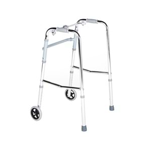 Comfort Plus KY912L Tekerlekli Alüminyum Walker Yürüteç