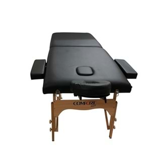 Comfort Plus GM-201 Ahşap Siyah Masaj Masası