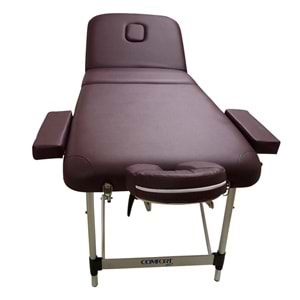 Comfort Plus GA-305 Bordo Alüminyum Masaj Masası