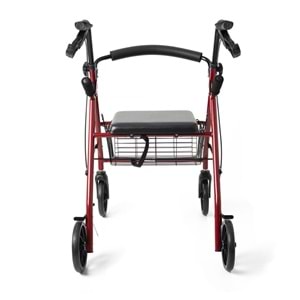 Comfort Plus DM-9144 Rolatör Yürüteç Kırmızı