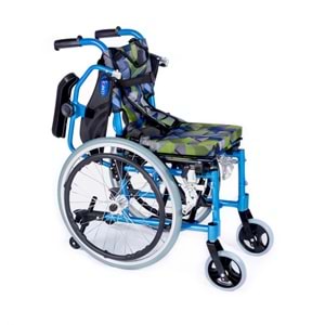 Comfort Plus KY980LQ-30 Alüminyum Pediatrik Özellikli Tekerlekli Sandalye OP1343 2023(YEŞİL)