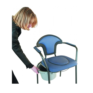 Herdegen 30102 Open Klozetli Sandalye Boy Ayarlı Gri