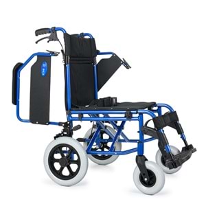 Comfort Plus DM-337 45 cm Lacivert Alüminyum Özellikli Transfer Tekerlekli Sandalye