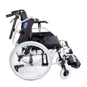 Comfort Plus Dm-Strong New 45 cm Hafif Alüminyum Manuel Tekerlekli Sandalye