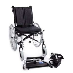 Comfort Plus Dm-Strong New 45 cm Hafif Alüminyum Manuel Tekerlekli Sandalye