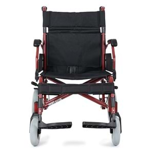 Comfort Plus DM-337 50 cm Bordo Alüminyum Özellikli Transfer Tekerlekli Sandalye