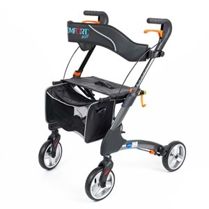 Comfort Plus DY049147L Alüminyum Desenli Karbon Rolatör