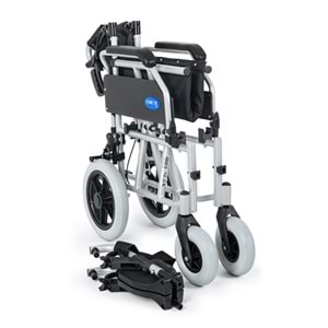 Comfort Plus DM-337 40 cm Gri Alüminyum Özellikli Transfer Tekerlekli Sandalye