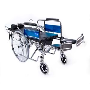Comfort Plus DY02608GC Sırtı Yatar Ayak Kalkar Tuvalet Özellikli Tekerlekli Sandalye