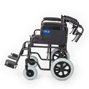 Comfort Plus Dm-327 50 cm Koyu Kahverengi Özellikli Tekerlekli Sandalye