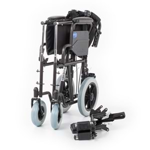 Comfort Plus Dm-327 50 cm Koyu Kahverengi Özellikli Tekerlekli Sandalye