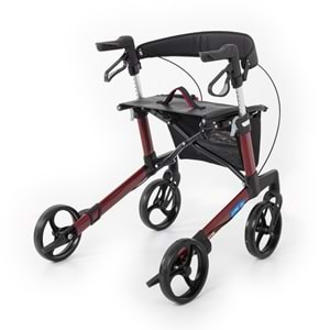 Comfort Plus Spırıt X3 Bordo Alüminyum Lux Rolatör