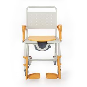 Comfort Plus DM-8088A Küçük 4 Teker Sandalye (PEDLİ) Turuncu