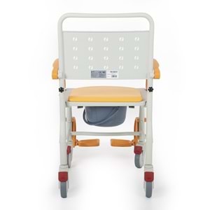 Comfort Plus DM-8088A Küçük 4 Teker Sandalye (PEDLİ) Turuncu