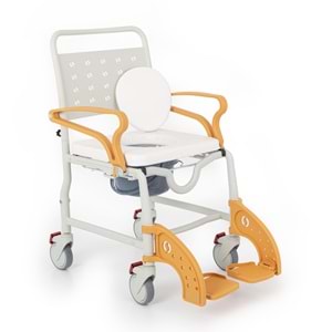 Comfort Plus DM-8088C Küçük 4 Teker Sandalye (SOFT) Turuncu