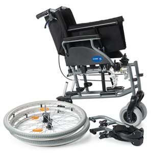 Comfort Plus Dm-317 50cm Hafif Manuel Tekerlekli Sandalye