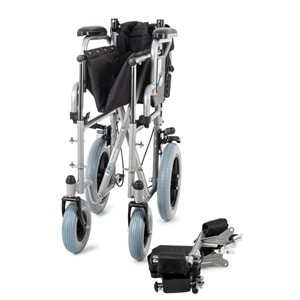 Comfort Plus YK9032F (DM-327 45cm) Silver Özellikli Transfer Tekerlekli Sandalyesi