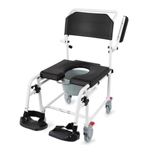 Comfort Plus Easy Shower (AL-B300) Banyo ve Tuvalet Sandalyesi Küçük Teker(5 inç)