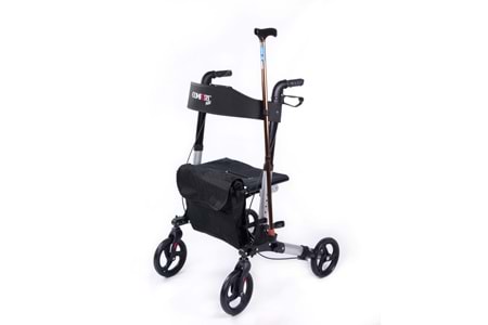Comfort Plus DM-9102 Gümüş Lüx Alüminyum Rolatör