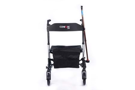 Comfort Plus DM-9102 Gümüş Lüx Alüminyum Rolatör