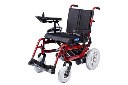 Comfort Plus Allure Akülü Tekerlekli Sandalye Bordo