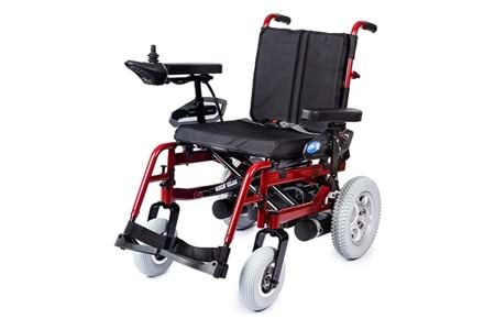 Comfort Plus Allure Akülü Tekerlekli Sandalye Bordo