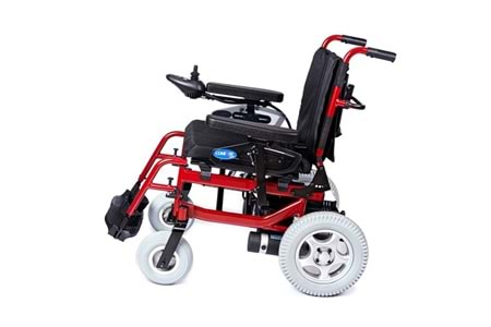 Comfort Plus Allure Akülü Tekerlekli Sandalye Bordo