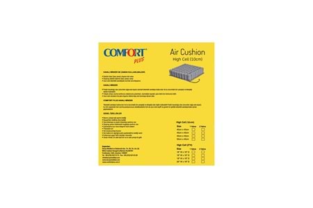 Comfort Plus DM-140 Havalı Oturma Minderi 40x40x10 cm
