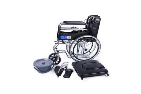 Comfort PLus DM-680 Tuvalet Özellikli Tekerlekli Sandalye