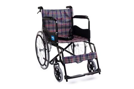 Comfort Plus KY809BJ Ekose Tekerlekli Sandalye