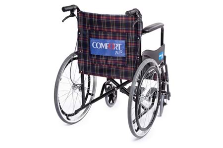 Comfort Plus KY809BJ Ekose Tekerlekli Sandalye