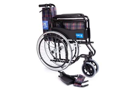 Comfort Plus KY809BJ Ekose Tekerlekli Sandalye
