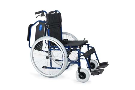 Comfort Plus DM-321 45cm Lacivert Alüminyum Özellikli Tekerlekli Sandalye