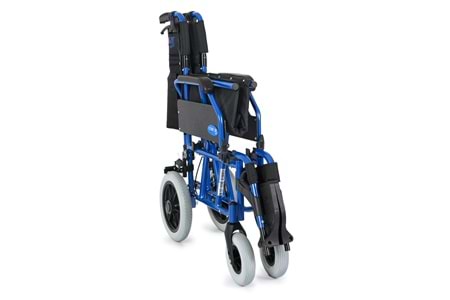 Comfort Plus DM-337 45 cm Lacivert Alüminyum Özellikli Transfer Tekerlekli Sandalye