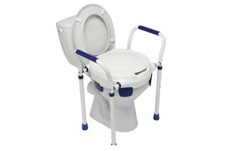 Herdegen 500431 Clipper VII Yükseklik Ayarlı Kapaklı Klozet Yükseltici