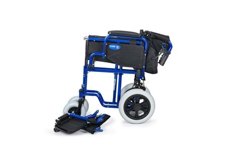 Comfort Plus DM-327 45cm Lacivert Özellikli Transfer Tekerlekli Sandalyesi