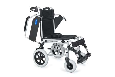 Comfort Plus DM-337 40 cm Gri Alüminyum Özellikli Transfer Tekerlekli Sandalye