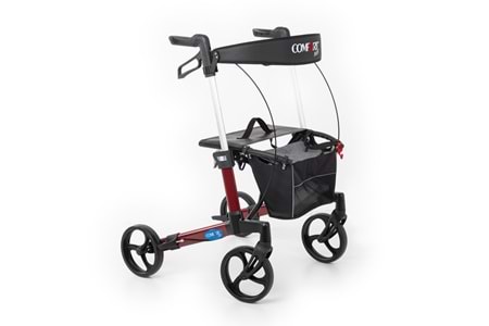 Comfort Plus Spırıt X3 Bordo Alüminyum Lux Rolatör